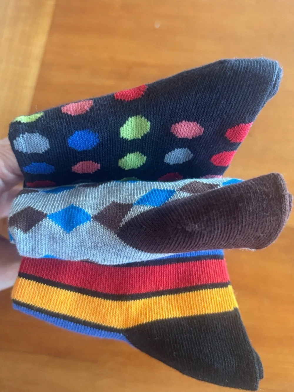 NWT Gallery 7 Men's 3 pack  Blacks and greys and Socks - Multicolor for sz 10-13
